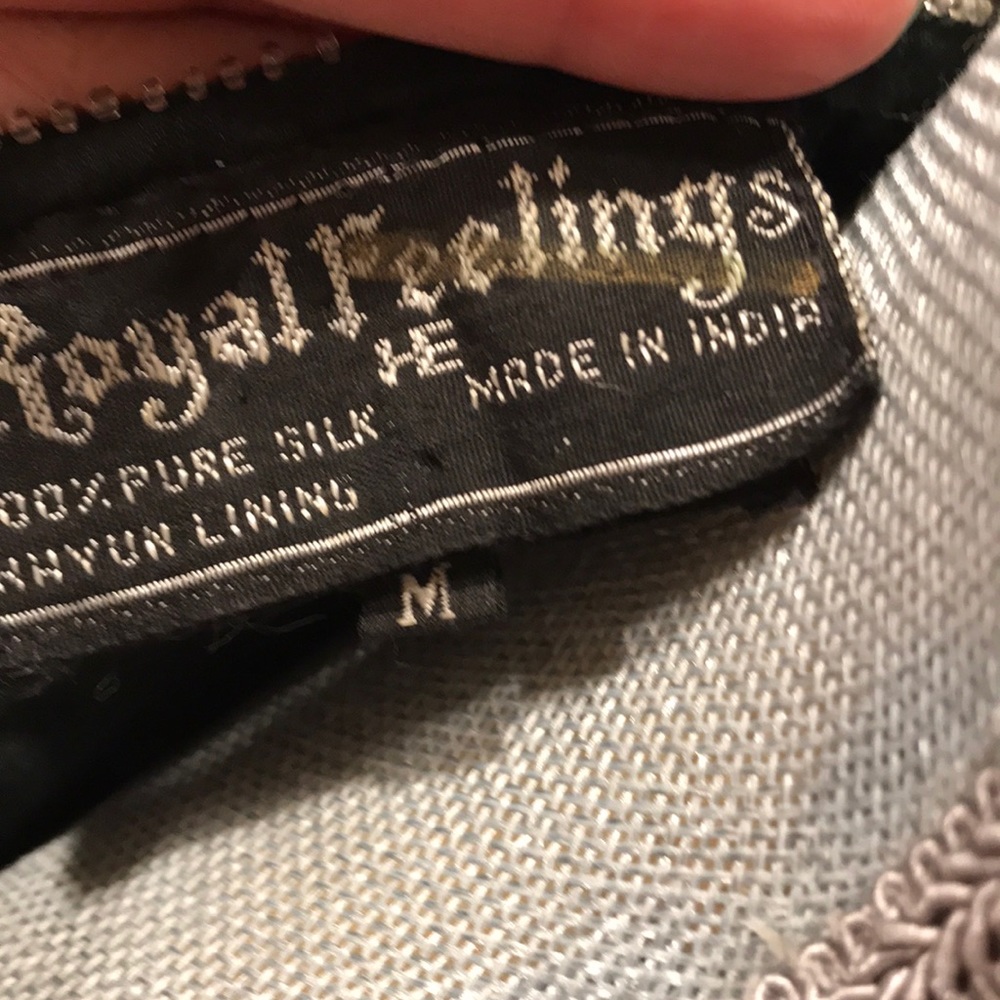 Royal Feelings sequence vintage black jacket - Picture 7 of 7